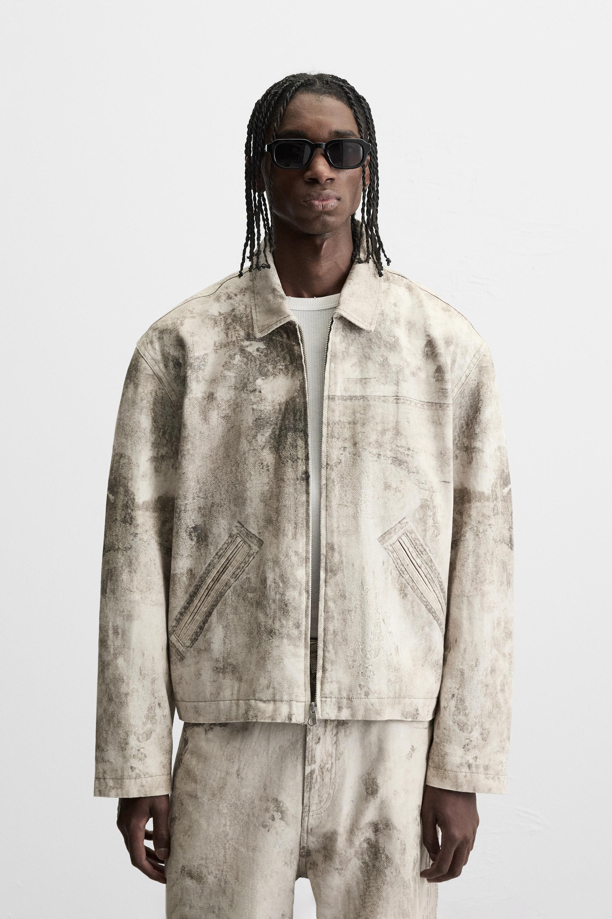 BRUSHED TEXTURED CARDIGAN - Grey | ZARA Taiwan, China / 中國台灣