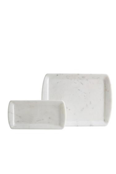 RECTANGULAR MARBLE TRAY - 255 by Zara