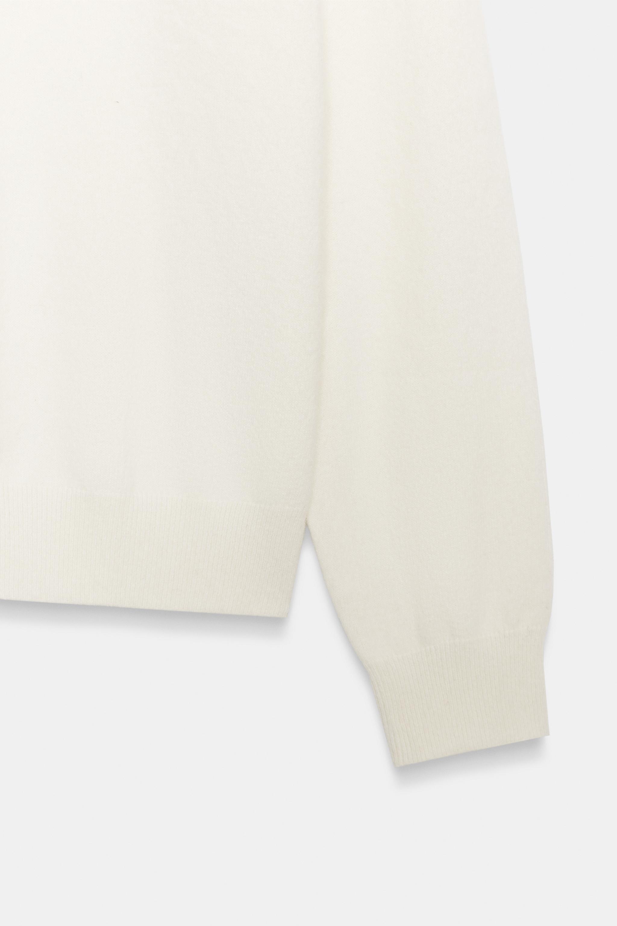 Женские свитеры Zara SOFT-TOUCH KNIT JUMPER — фото 3