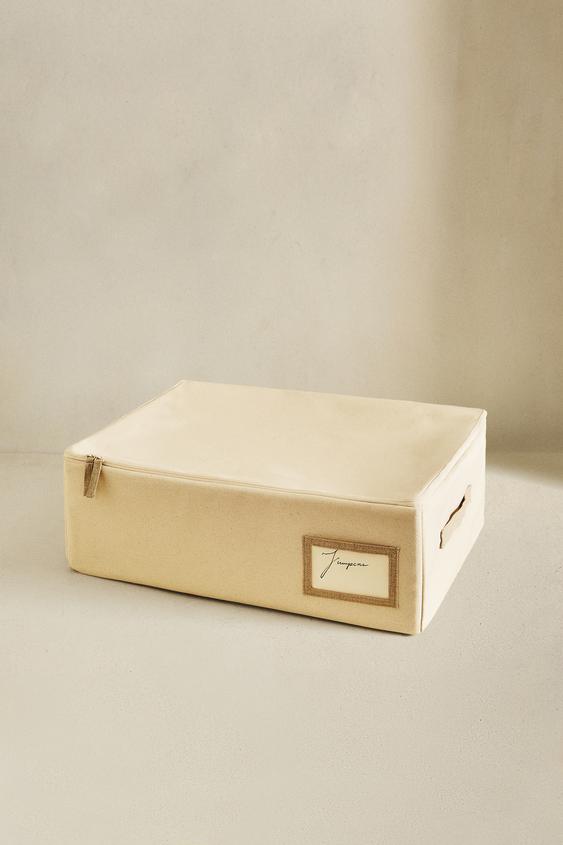 BOÎTE D'ORGANISATION MOYENNE POUR PLACARD - Écru de Zara - Image 6