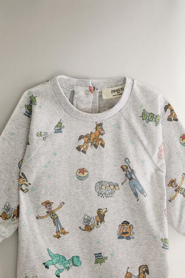 CHILDREN'S TOY STORY ©DISNEY/PIXAR ROMPER - Grey marl by Zara - Image 1