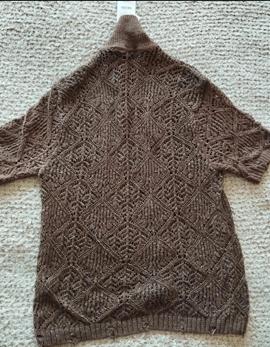 TEXTURED KNIT RIPPED SHIRT - Image 2
