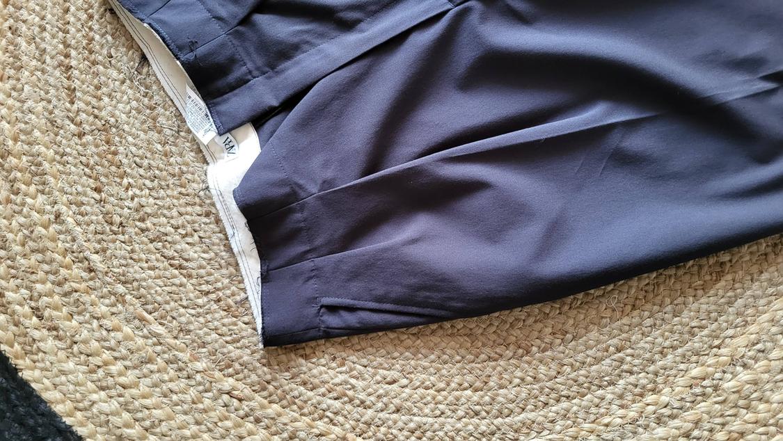 ZW COLLECTION DARTED MINIMALIST TROUSERS - Image 3
