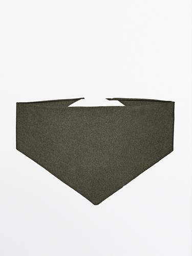 Zara 100% cashmere bandana - Green