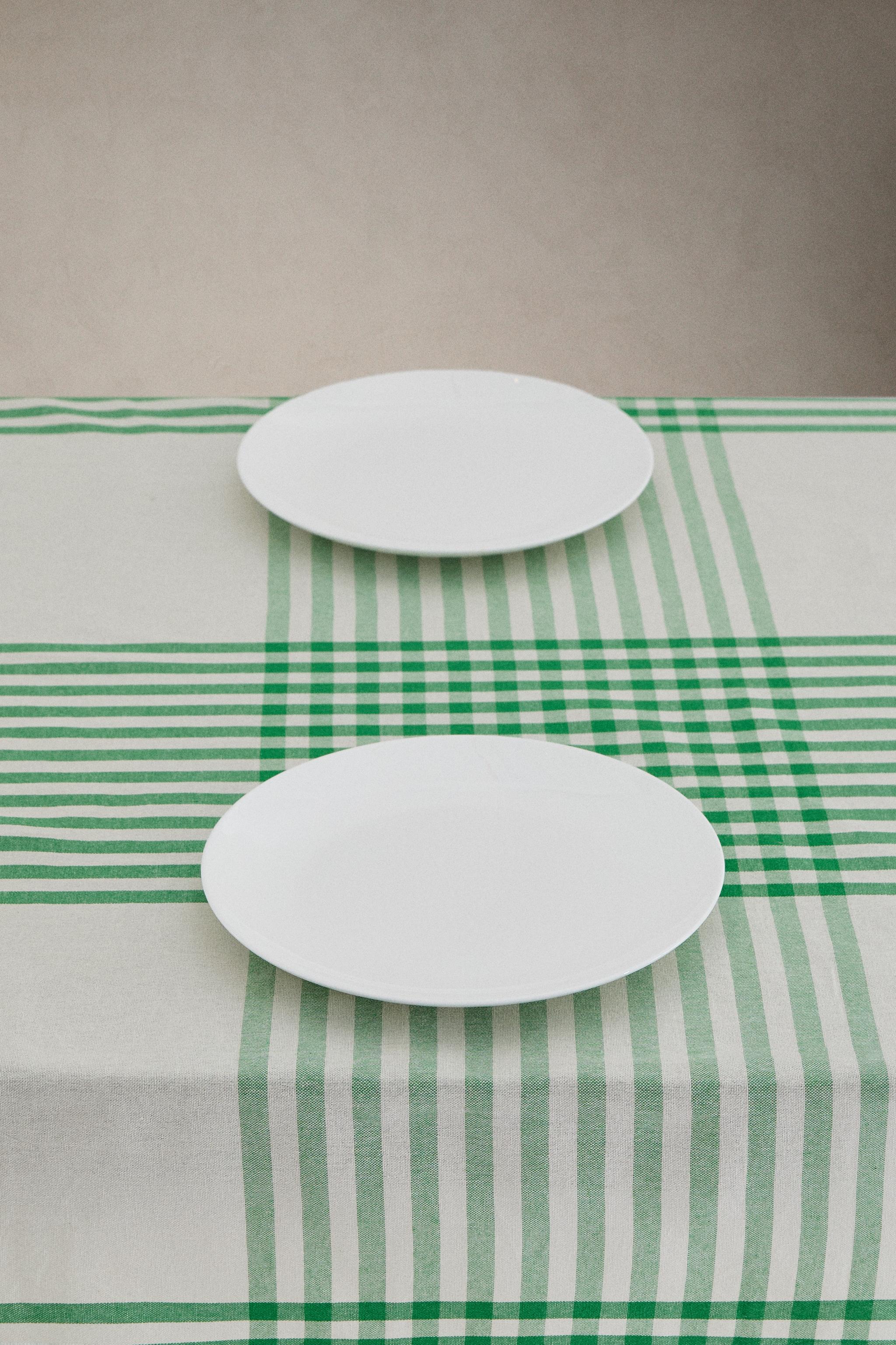NAPPE COTON TEINTÉ CARREAUX