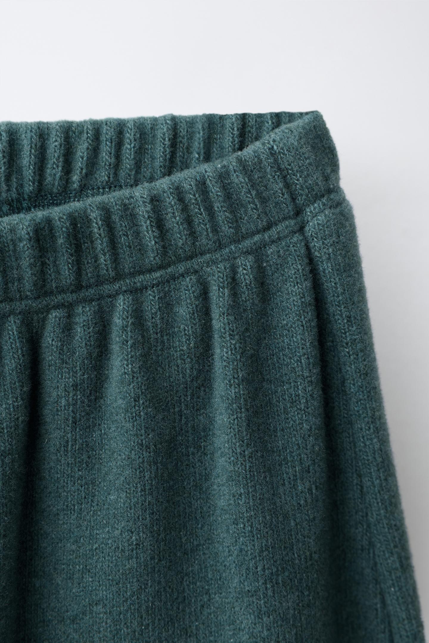 Детские брюки Zara Soft Touch Jogger, цвет: Синий — фото 3
