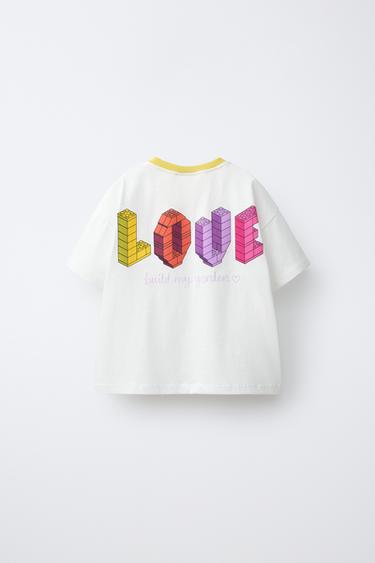 T-SHIRT IMPRIMÉ LEGO® - Blanc de Zara - Image 1