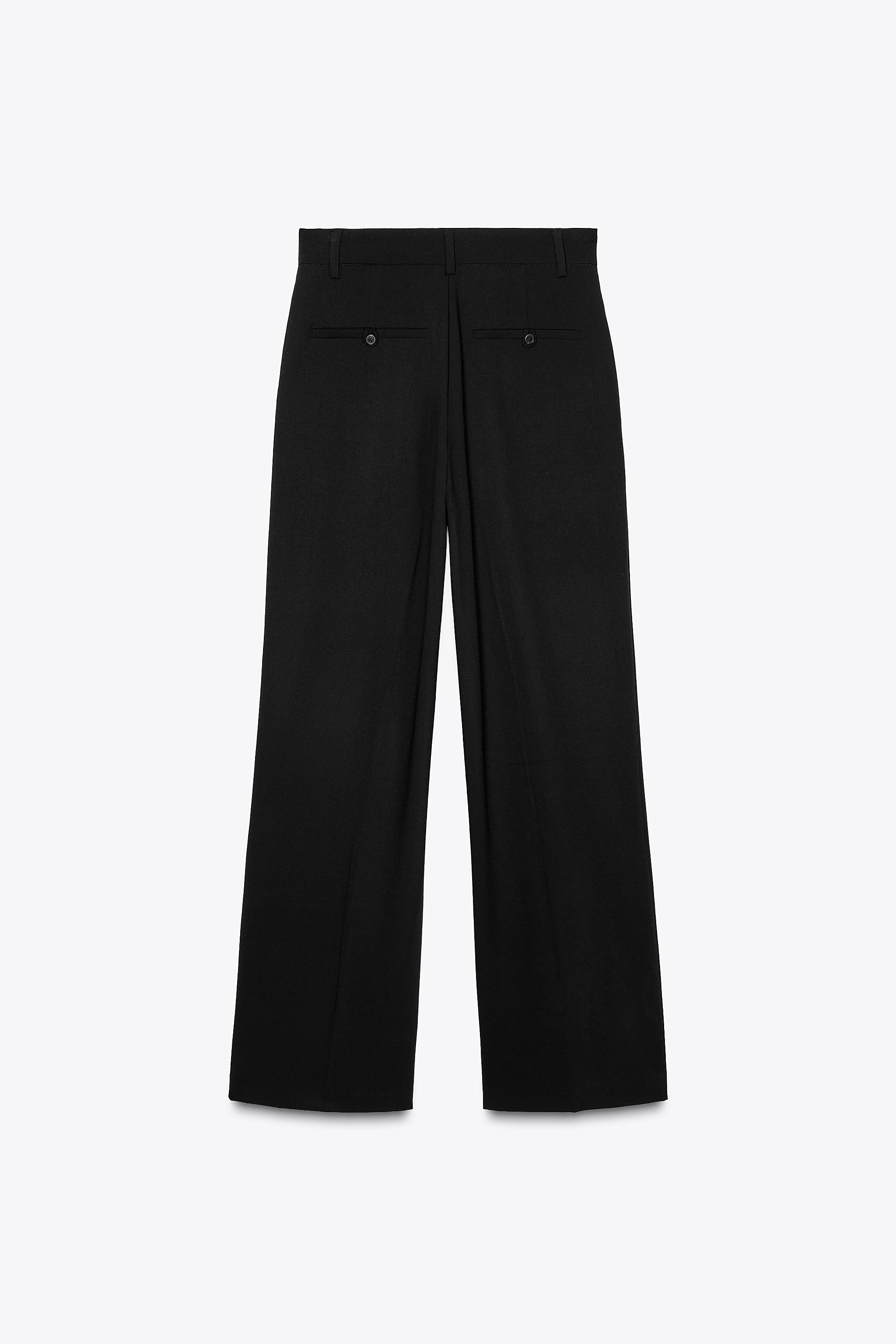 PLEATED PANTS - Black | ZARA Canada