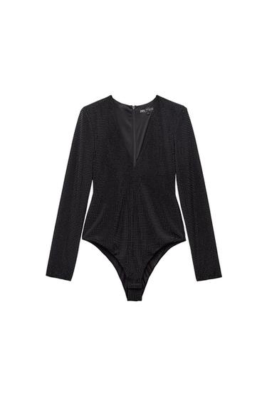 SPARKLY KNIT BODYSUIT