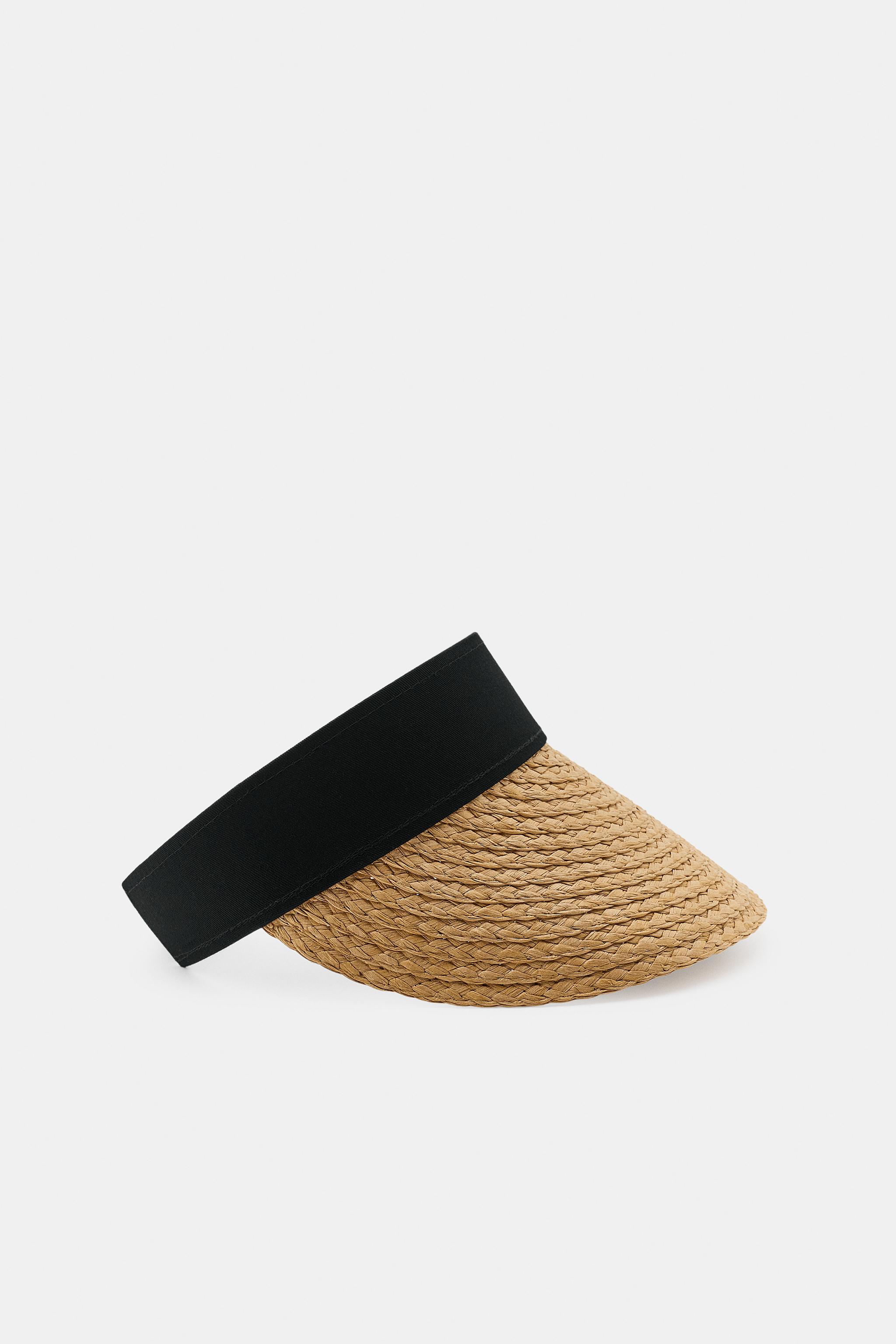Женские аксессуары для волос Zara CONTRAST STRAP HEADBAND VISOR — фото 3