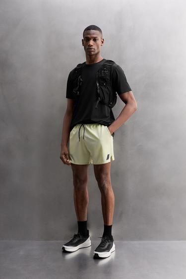 BASIC TRAINING SHORTS - Yellow by Zara