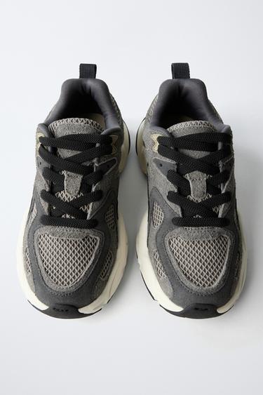TENNIS AVEC EMPIÈCEMENTS - Noir de Zara - Image 4