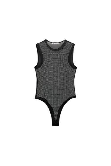 SPARKLY TULLE BODYSUIT