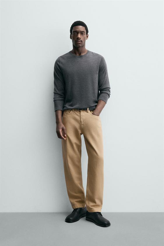 WASHED REGULAR FIT JEANS