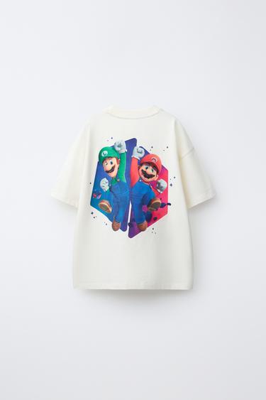 T-SHIRT SUPER MARIO BROS AND LUIGI ™ © NINTENDO - Blanc de Zara - Image 1