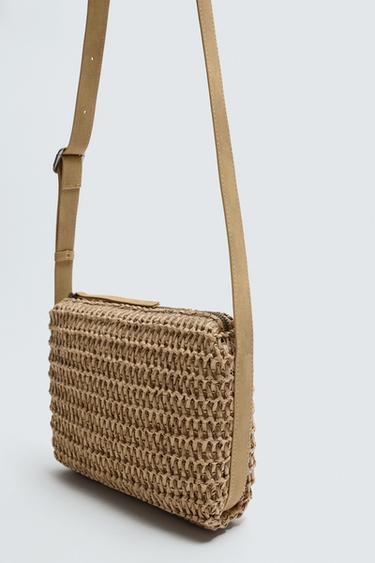 BRAIDED CROSSBODY BAG - Ecru White by Zara - Image 2