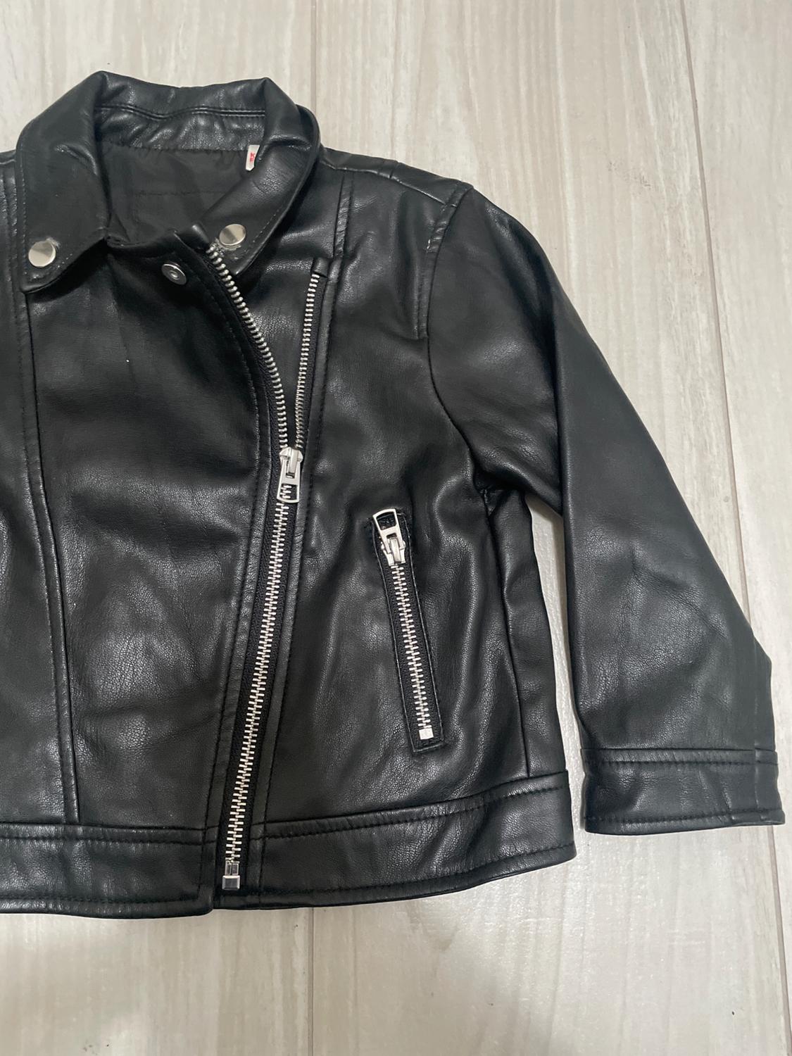 FAUX LEATHER BIKER JACKET - Image 3
