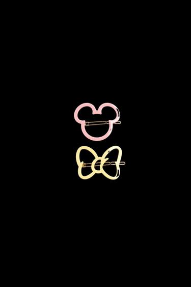 PACK 2 HEBILLAS COLOR HARRY LAMBERT FOR ZARA X DISNEY - Rosa pastel de Zara