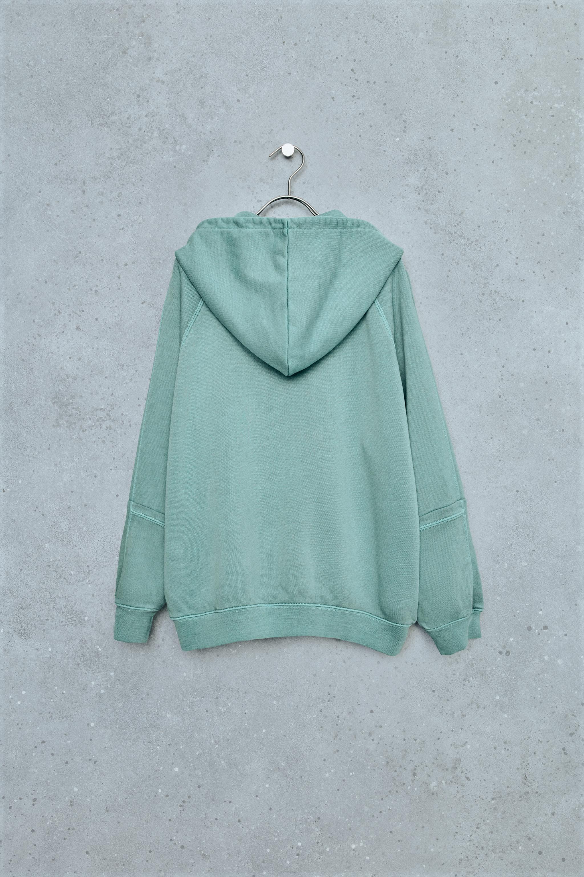 STORIESZ - SWEAT ZIPPÉ EFFET DÉLAVÉ