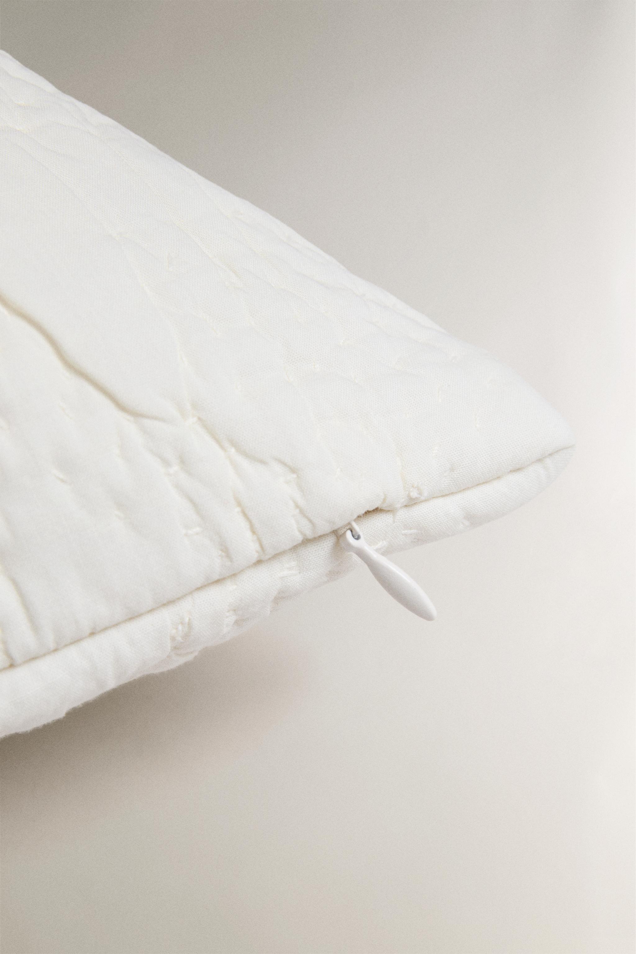 COTTON VOILE THROW PILLOW COVER | KATHARINE POLE
