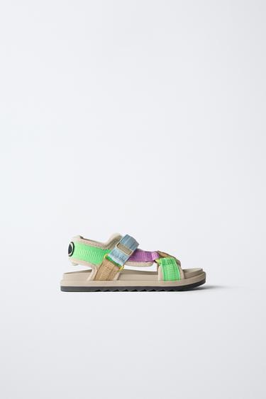 TECHNICAL SANDALS - Ecru White by Zara