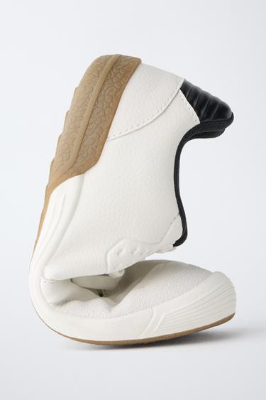 FOOTBALL SNEAKERS - White by Zara - Image 2