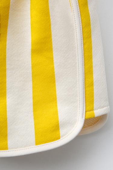 STRIPED BERMUDA SHORTS CASA LAWA © X ZARA KIDS - Yellow by Zara - Image 3