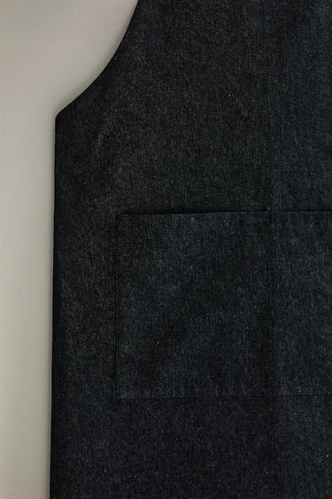 TABLIER CORPS ENTIER DENIM - Bleu de Zara - Image 2