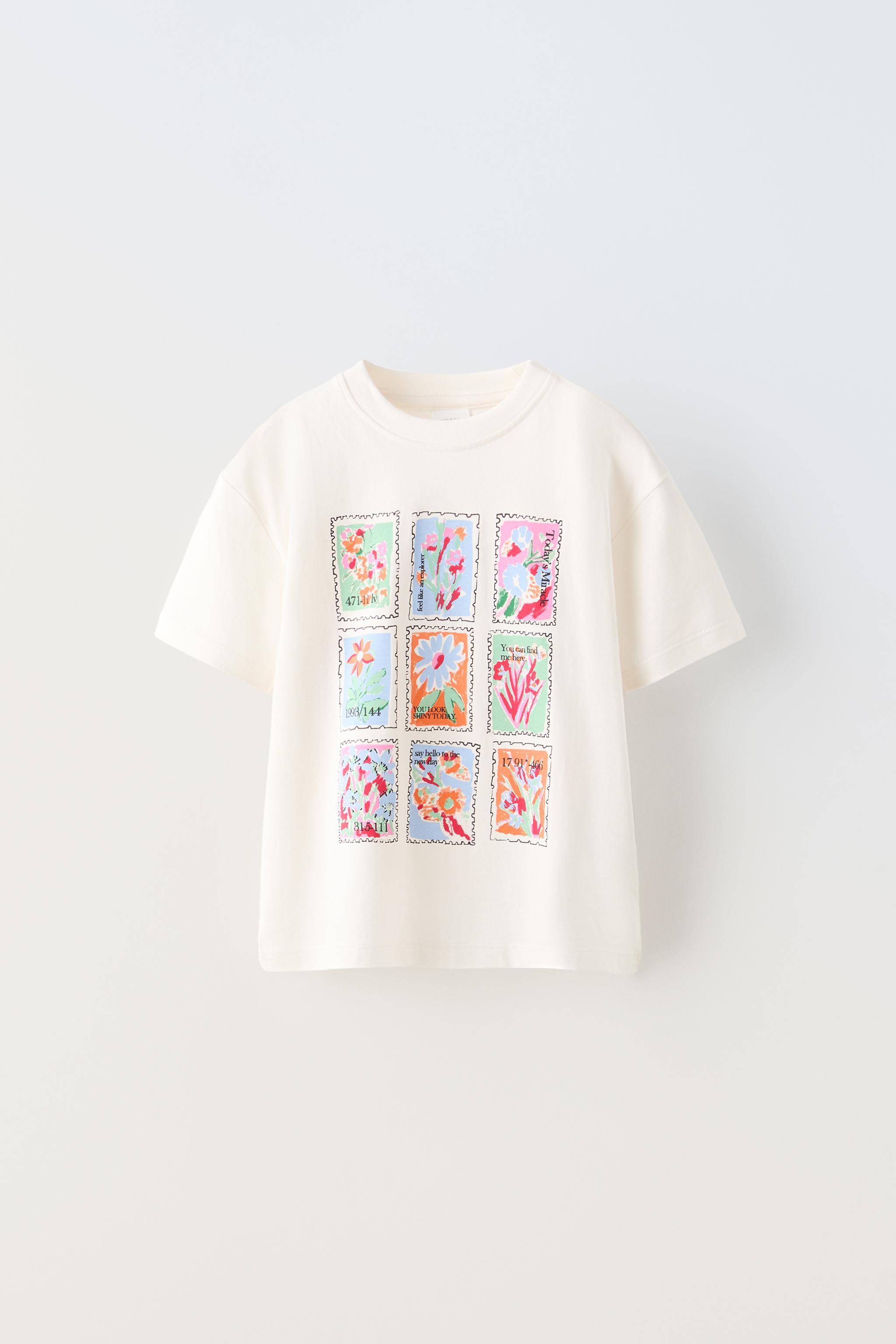 PRINTED T-SHIRT - White | ZARA United States