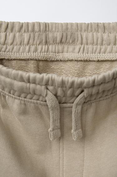 EMBROIDERED CARGO TROUSERS - Beige by Zara - Image 2