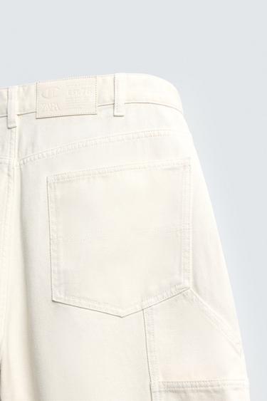 PANTALON LOGO CONTRASTÉ CHAMPION ® X ZARA - Écru de Zara - Image 9