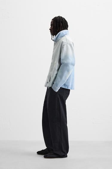 DENIM JACKET WITH POCKETS - Light blue by Zara - Image 3
