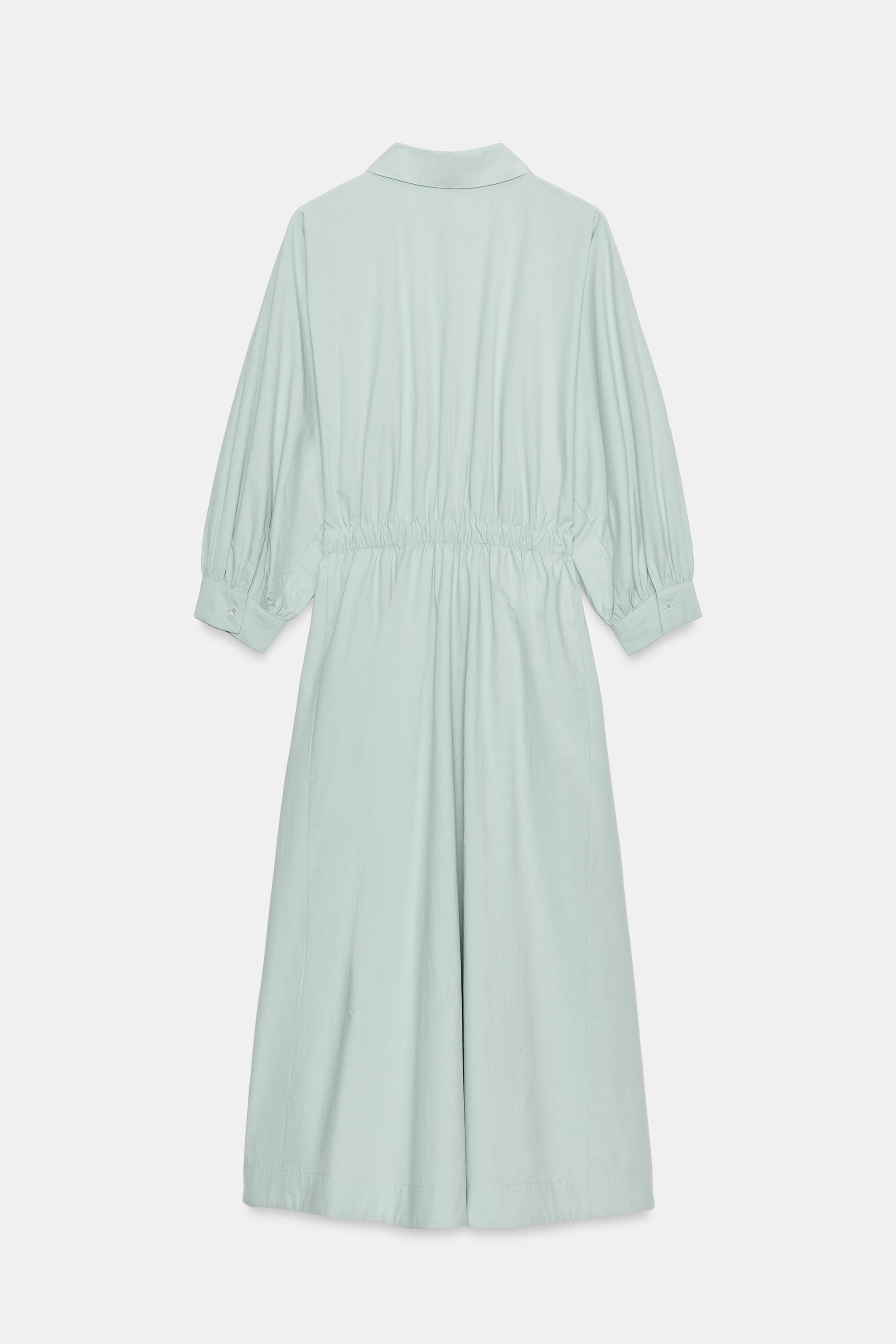 Zara ZW COLLECTION GÖMLEK ELBİSE görsel 7