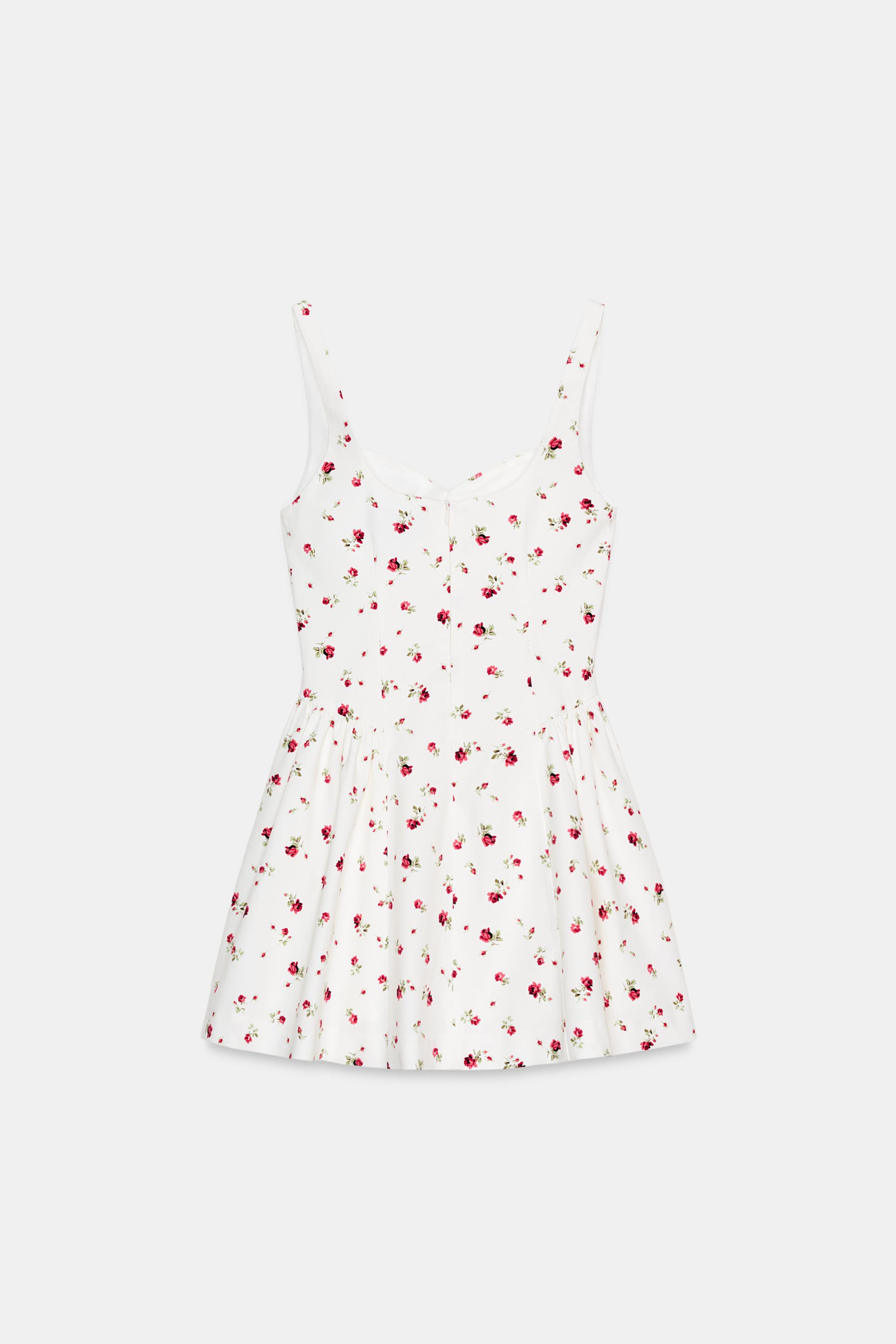 ROBE VOLUME À IMPRIMÉ FLEURI