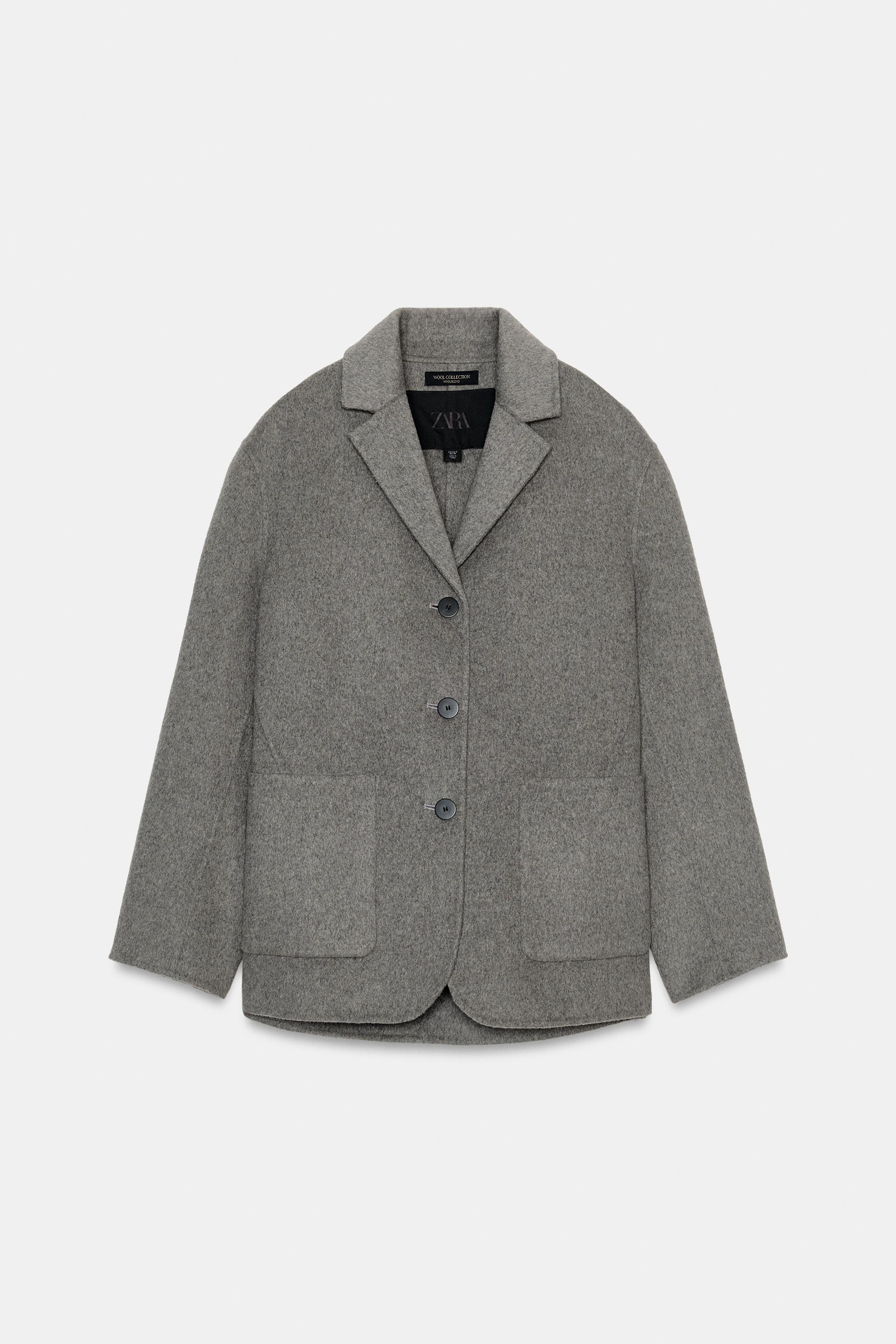 BLAZER EN MÉLANGE DE LAINE ZW COLLECTION