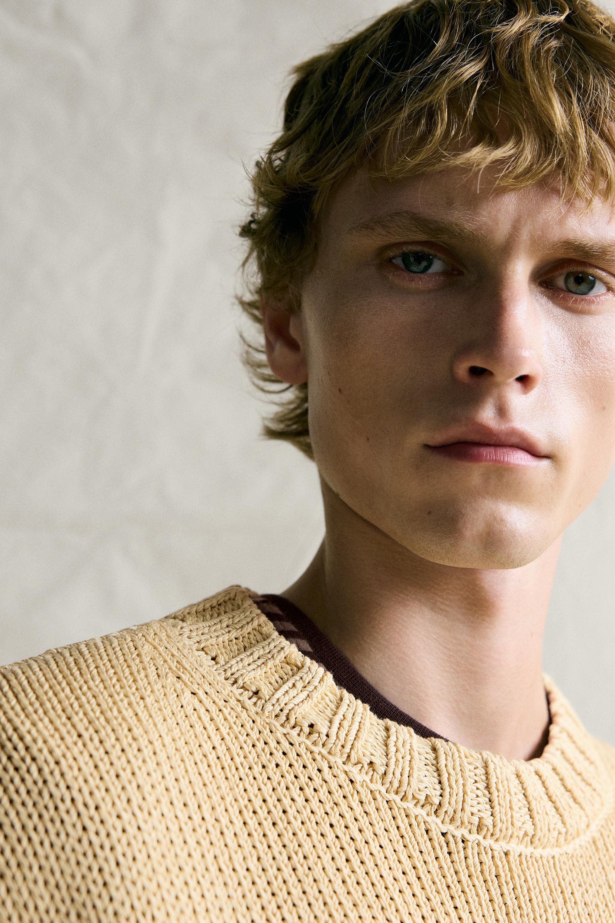 100% MERCERIZED COTTON SWEATER