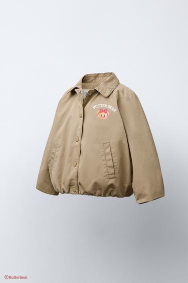 BUTTERBEAR © BOMBER JACKET - Beige by Zara - Image 1