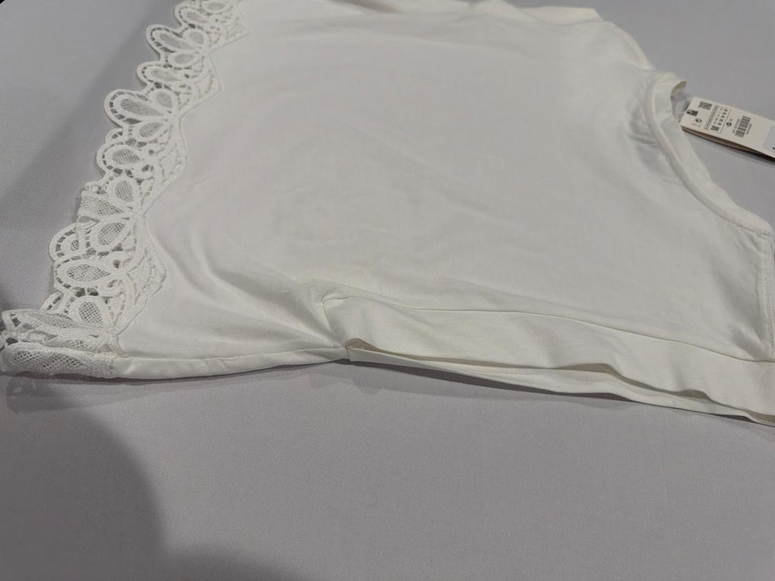 CAMISETA COMBINADA ENCAJE - Image 4