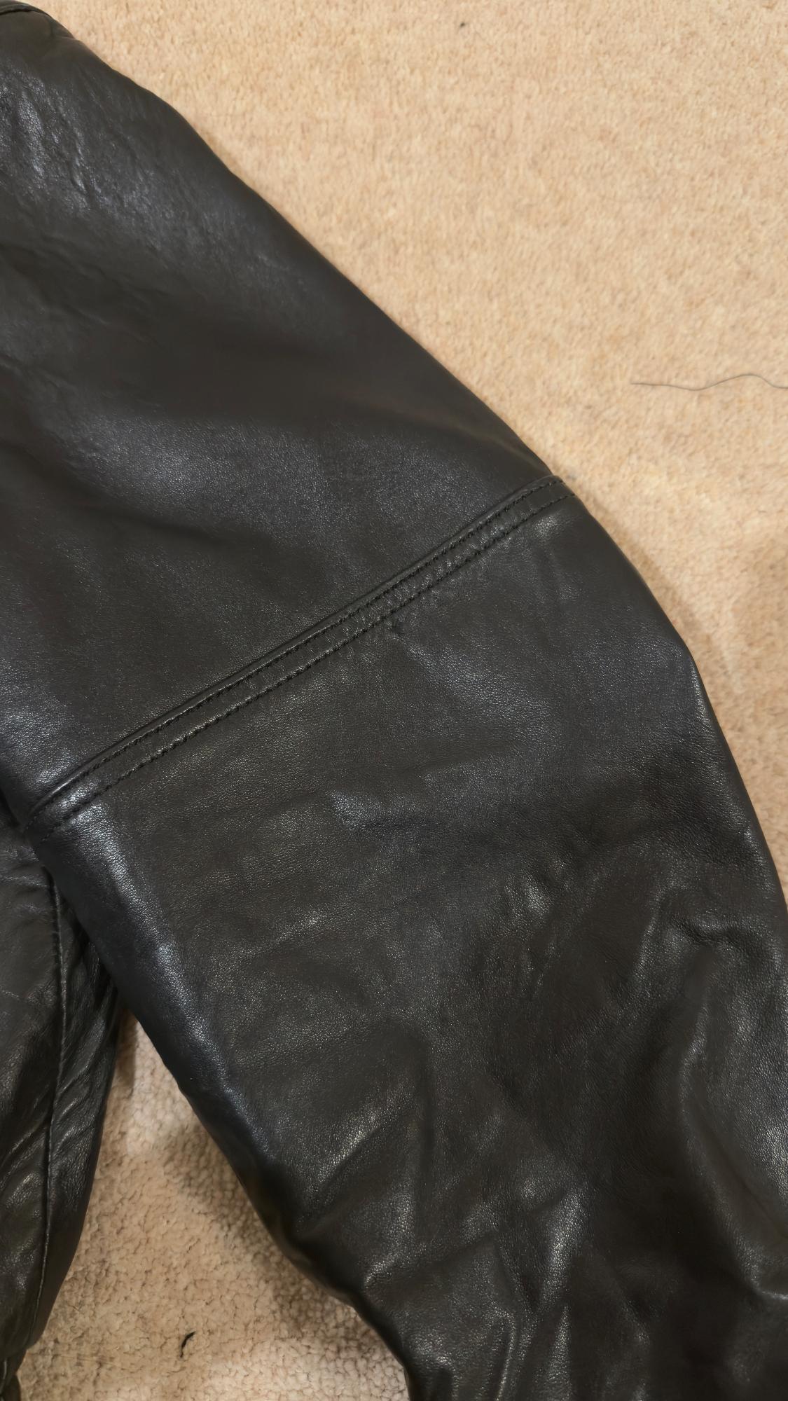 LEATHER BOMBER JACKET - LIMITED EDITION - Image 4