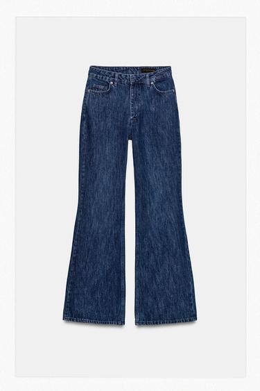 JEANS ZW COLLECTION TIRO MEDIO - Índigo de Zara