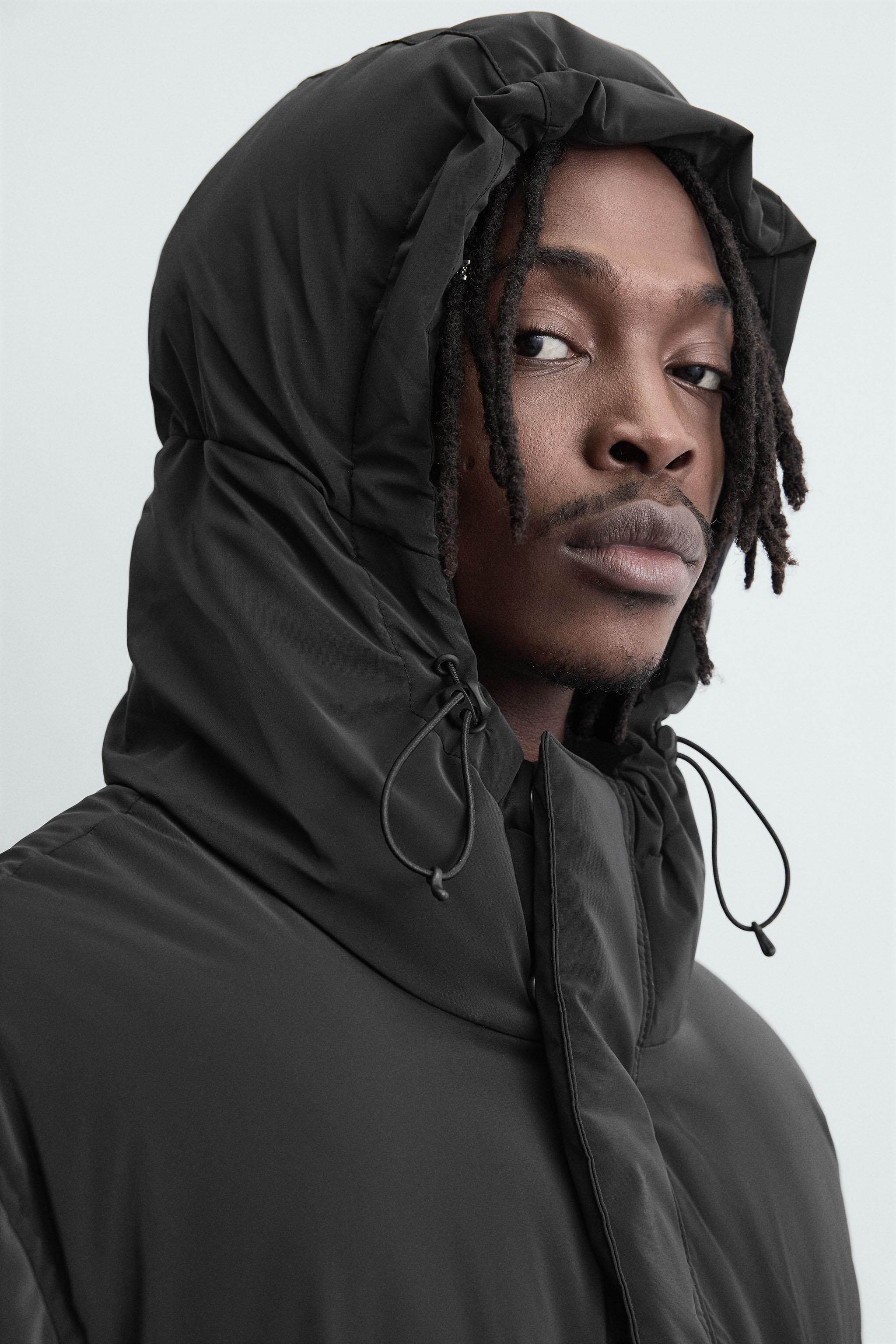 Zara LONG PUFFER JACKET - thumbnail 5 of 8