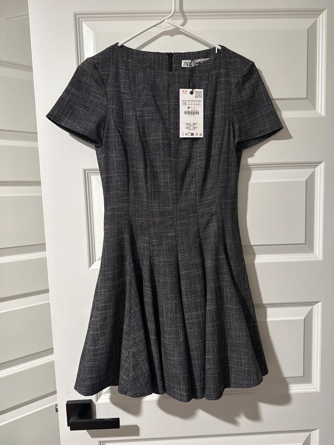 FULL SKIRT MINI DRESS ZW COLLECTION - Image 2