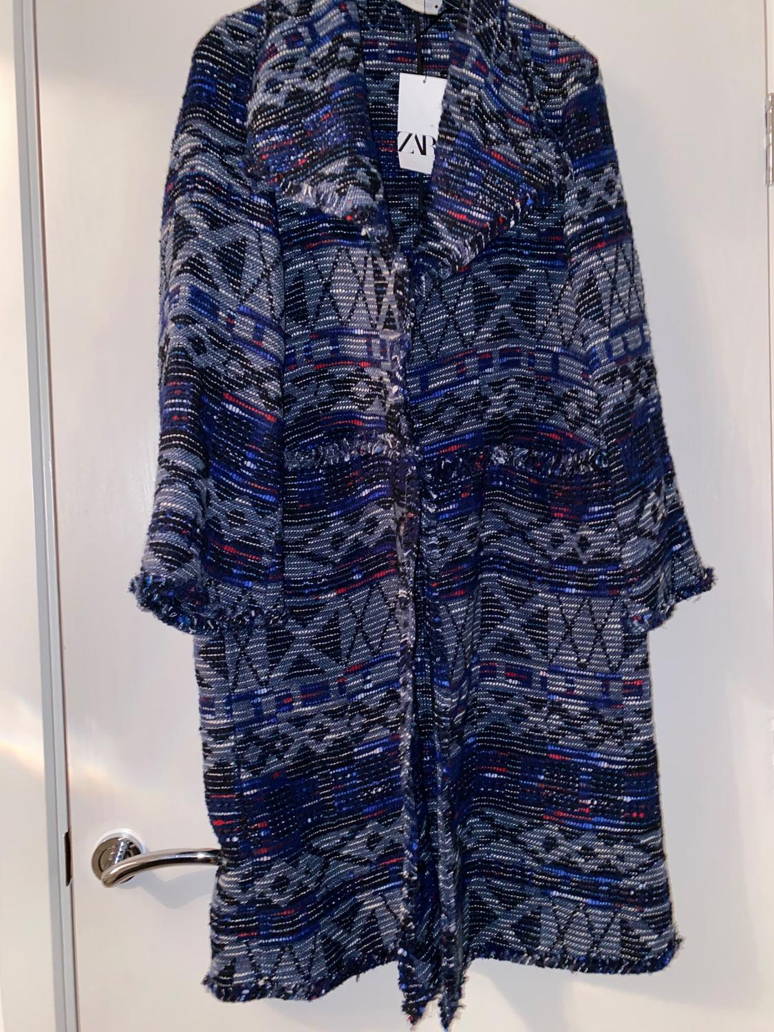RELAXED JACQUARD COAT - LIMITED EDITION