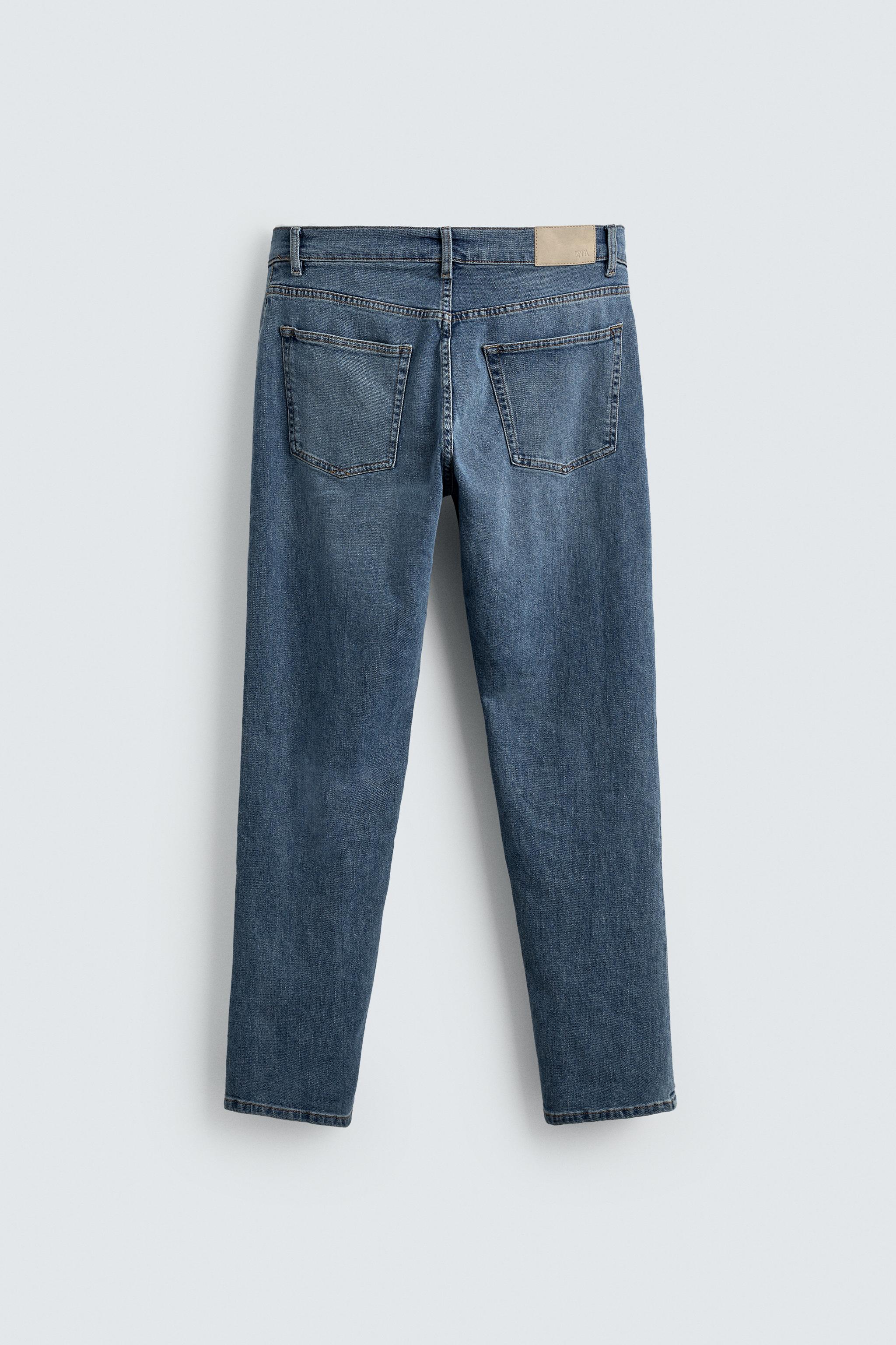 ZARA デニム　38  エクストラロング　ミッドサイズ ZARA デニム 38 エクストラロング ミッドサイズ - メルカリ