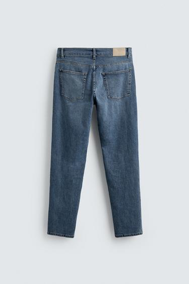 SLIM FIT JEANS - Mid-blue by Zara - Image 5