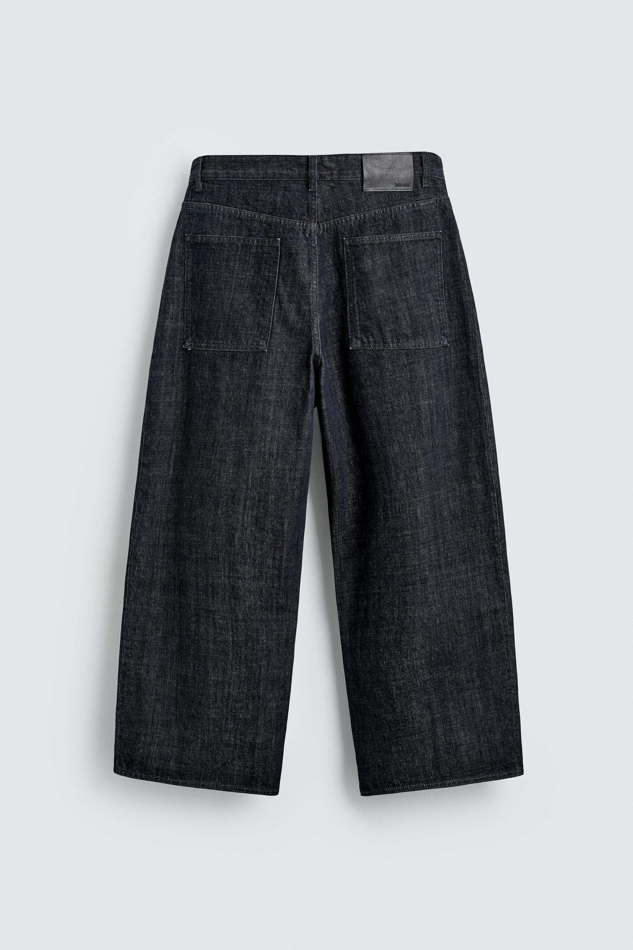 WIDE FIT JEANS - Blue | ZARA United States