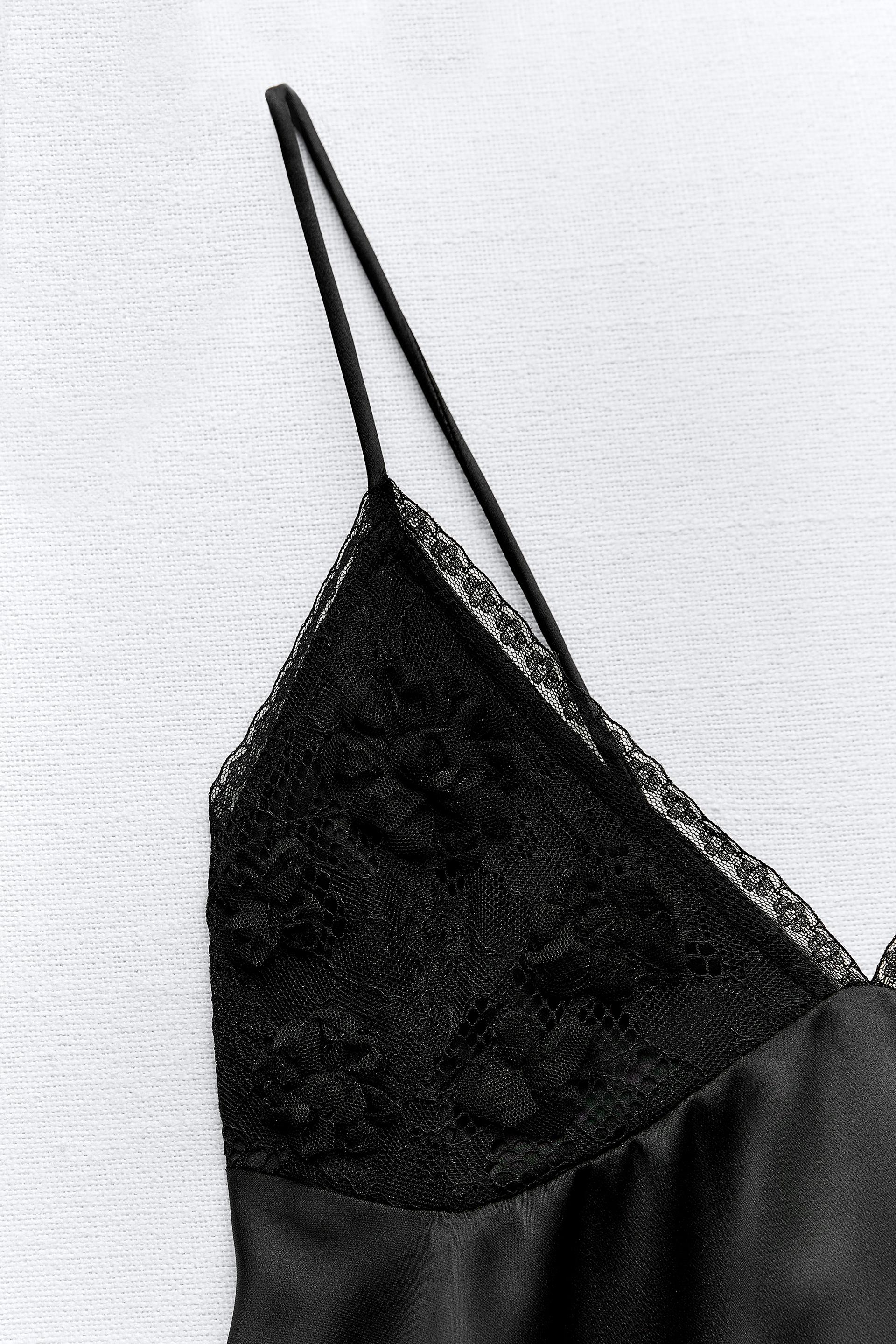 Silk Jersey Lace Camisole Black – Love & Lustre
