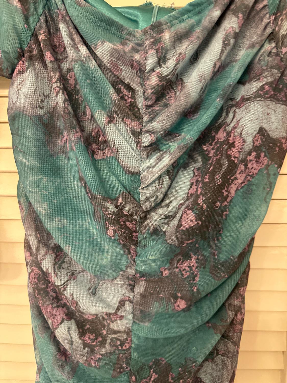 VESTIDO DRAPEADO TUL - Image 3