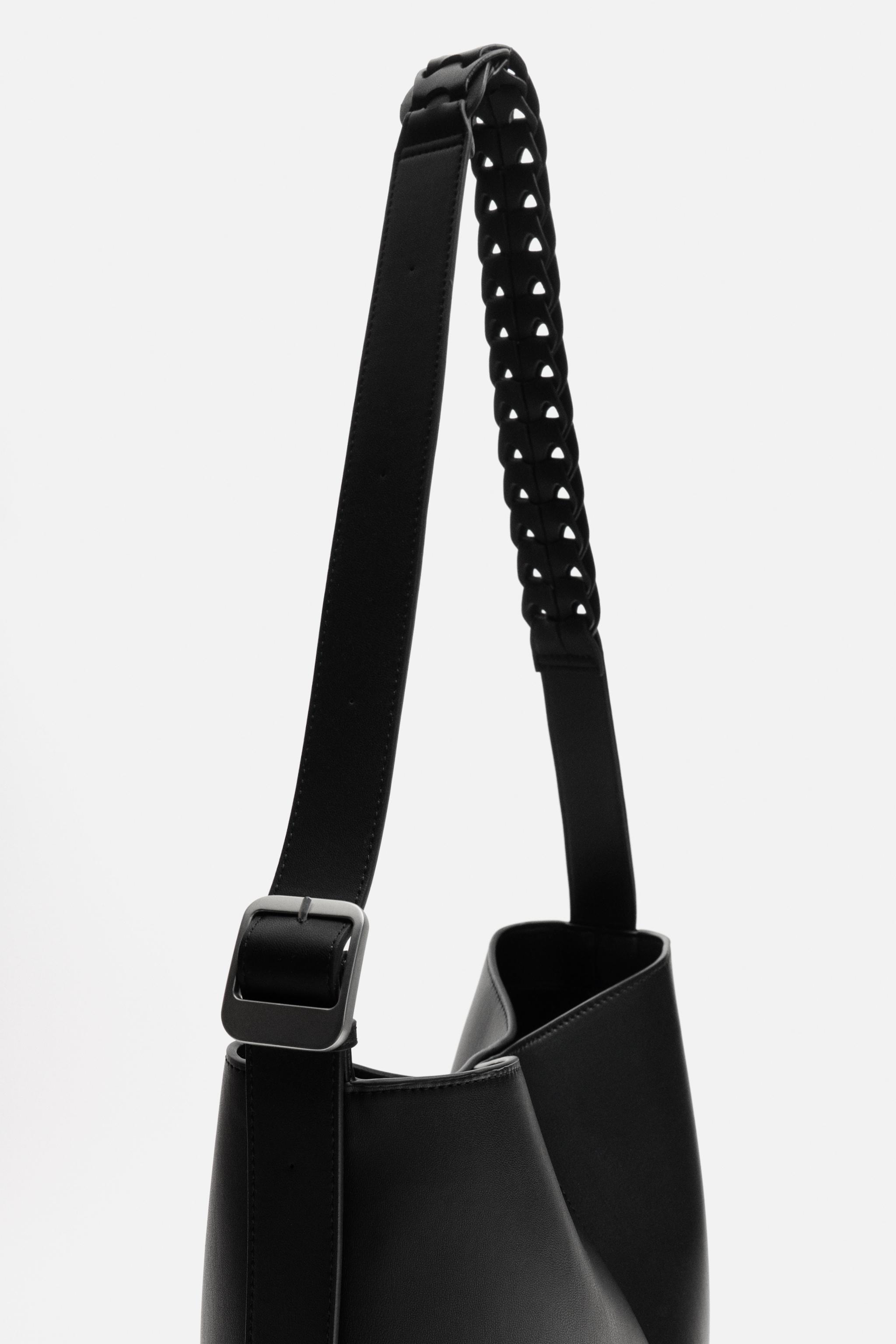 PLAIN SHOPPER BAG - Black | ZARA United States