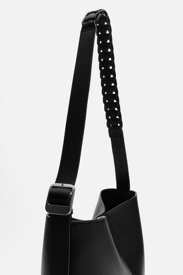 SAC SHOPPER LISSE - Noir de Zara - Image 4